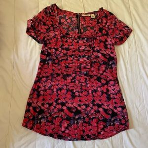 DKNY Floral Blouse